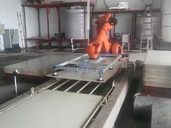 सीई मानक एमजीओ बोर्ड मशीनरी सीमेंट और एमजीओ वॉल सैंडविच पैनल उत्पादन