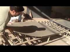 सीई प्रमाणित परीक्षणित फायरप्रूफ बड़े प्रारूप एमजीओ बोर्ड उत्पादन लाइन बनाने की मशीन