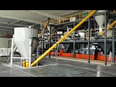 भवन निर्माण सामग्री के लिए स्वचालित एमजीओ बोर्ड उत्पादन लाइन उच्च शक्ति प्रदर्शन