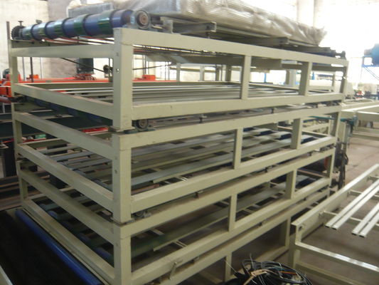 डबल रोलर एक्सट्रूडिंग तकनीक के साथ फाइबर सीमेंट डोर मैन्युफैक्चरिंग मशीनें