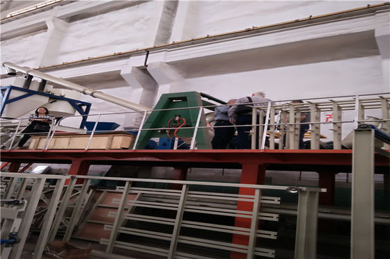 मैग्नीशियम ऑक्साइड कम्पोजिट ग्लेज़्ड पैंटिल उत्पादन लाइन मशीन उपकरण