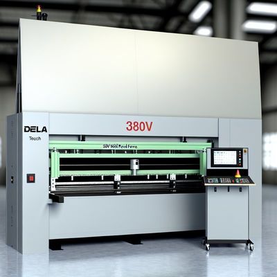 डेल्टा टच स्क्रीन और ऑटोमैटिक फीड के साथ 380 वी वॉल पैनल बनाने की मशीन