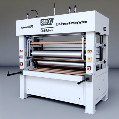 380V वॉल पैनल बनाने की मशीन स्वचालित ईपीएस फोमिंग और Cr12 रोलर्स के साथ