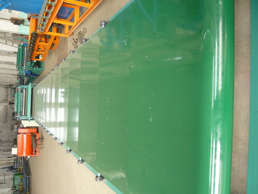 स्वचालित मैग्नीशियम ऑक्साइड छत टाइल बनाने की मशीन 3 मिमी - 6 मिमी समायोज्य मोटाई के लिए