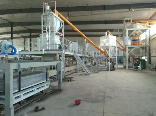 चमकदार / पीईटी फिल्म लेपित एमजीओ वेव्स रूफिंग टाइल्स रूफ शीट मशीन 3 मिमी - 6 मिमी मोटाई