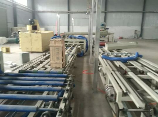 चमकदार / पीईटी फिल्म लेपित एमजीओ वेव्स रूफिंग टाइल्स रूफ शीट मशीन 3 मिमी - 6 मिमी मोटाई