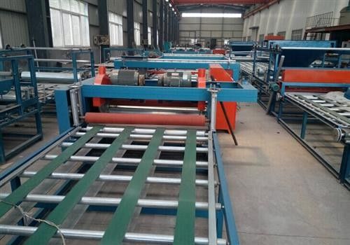 गैर एस्बेस्टस ग्रेड ए फायर रिटार्डेंसी वॉल पैनल के लिए MgO बोर्ड उत्पादन लाइन