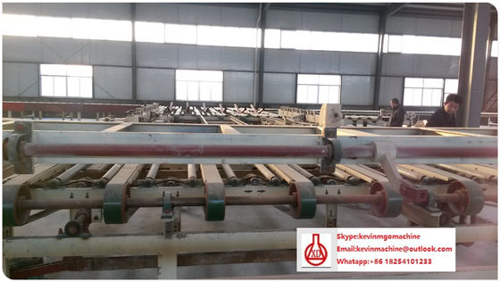 एमजीओ/एमजीसीएल2/फायबरग्लास कपड़े/साग के लिए एमजीओ बोर्ड उत्पादन लाइन मुख्य सामग्री