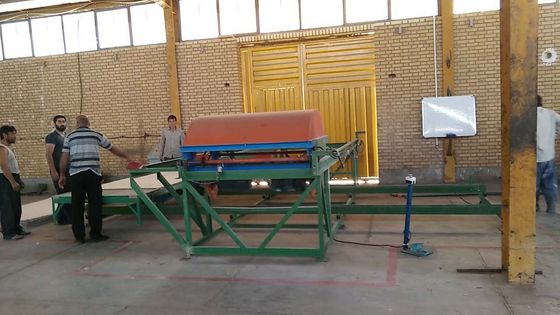 2 - 60 मिमी समायोज्य बोर्ड मोटाई के साथ उच्च शक्ति वाली भूसी बोर्ड मशीन