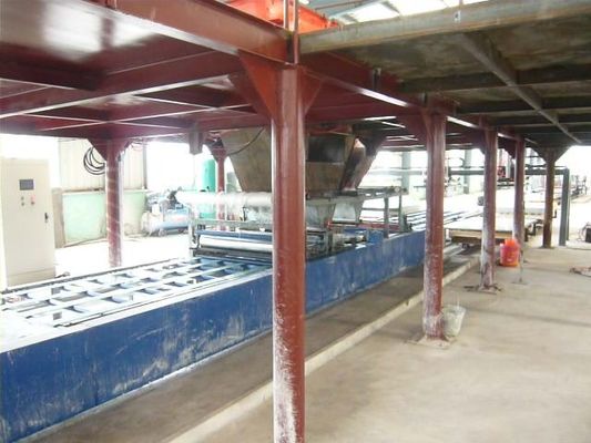 पीएलसी नियंत्रण छत टाइल बनाने की मशीन, रंग ग्लास्ड प्रोफाइल छत शीट विनिर्माण मशीन