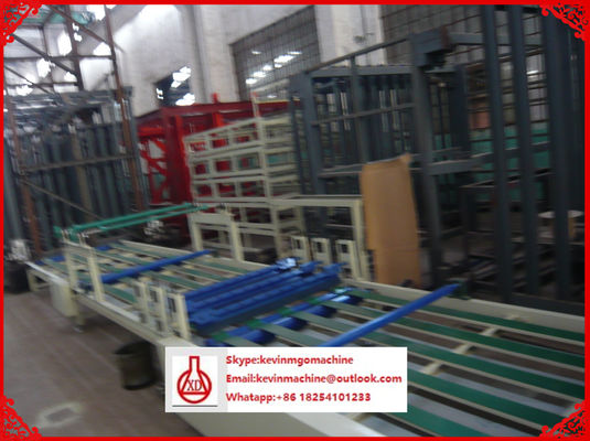 मित्सुबिशी प्रौद्योगिकी पीएलसी स्वचालित नियंत्रण के साथ उच्च आकार गति छत टाइल बनाने की मशीन