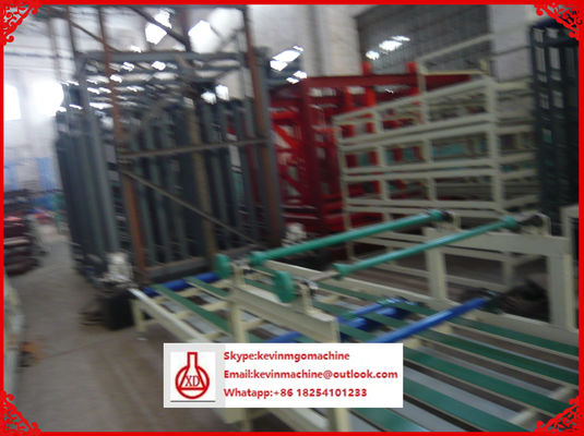 मित्सुबिशी प्रौद्योगिकी पीएलसी स्वचालित नियंत्रण के साथ उच्च आकार गति छत टाइल बनाने की मशीन