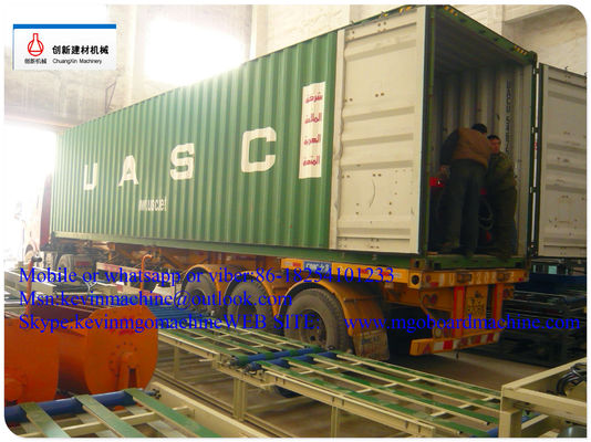 गर्मी प्रतिरोधी एमजीओ सैंडविच पैनल उत्पादन लाइन सैंडविच पैनल मशीनरी