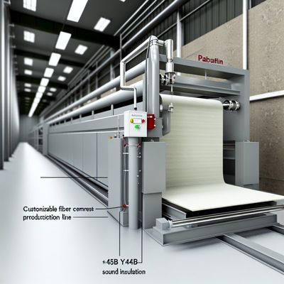 अनुकूलन योग्य फाइबर सीमेंट बोर्ड उत्पादन लाइन ≥45dB ध्वनि इन्सुलेशन के साथ