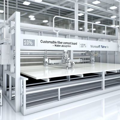 कस्टमाइज़ेबल फाइबर सीमेंट बोर्ड उत्पादन लाइन जिसमें ≤10% पानी का अवशोषण हो