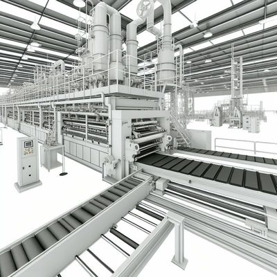 बाहरी 2400 मिमी फाइबर सीमेंट बोर्ड उत्पादन लाइन जिसमें ≤10% पानी का अवशोषण हो