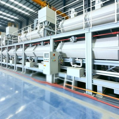 1.2-1.6g/cm3 घनत्व और ≤0.25W/mk थर्मल चालकता के साथ फाइबर सीमेंट बोर्ड उत्पादन लाइन