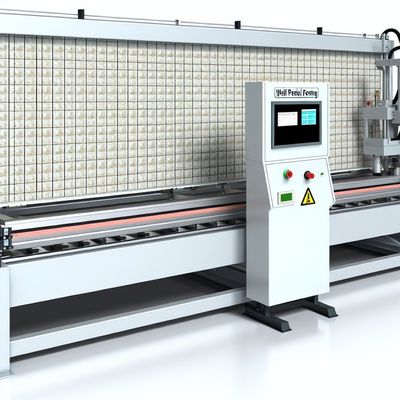 डेल्टा टच स्क्रीन के साथ वॉल पैनल बनाने की मशीन, 380V 50Hz