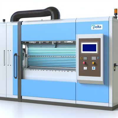 डेल्टा टच स्क्रीन के साथ वॉल पैनल बनाने की मशीन, 380V 50Hz