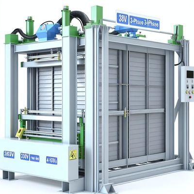 दीवार पैनल बनाने की मशीन 380V 3 चरण 4 घंटे के अग्निरोधी पैनलों के साथ