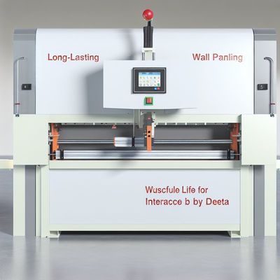 डेल्टा टच स्क्रीन के साथ 20 साल का उपयोगी जीवन स्वचालित वॉल पैनल बनाने की मशीन