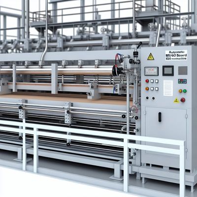 2-20 मिलियन एम2/वर्ष स्वचालित MgO बोर्ड मशीन A1 अग्नि प्रतिरोध के लिए
