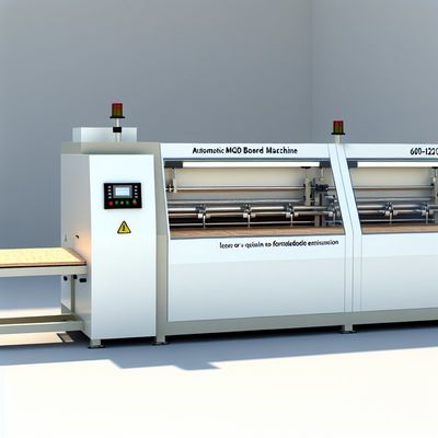 600-1220 मिमी चौड़ाई बोर्डों के लिए A1 ग्रेड स्वचालित MGO बोर्ड मशीन, जिसमें ≤1.5mg/L फॉर्मेल्डिहाइड उत्सर्जन हो