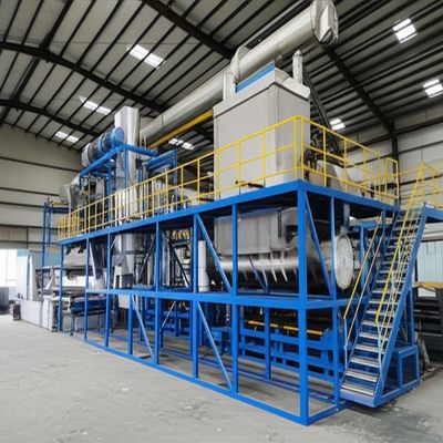 3-25 मिमी बोर्ड मोटाई फाइबर सीमेंट बोर्ड उत्पादन लाइन, तापीय चालकता ≤0.25W/mk और बोर्ड की चौड़ाई 1200 मिमी के साथ