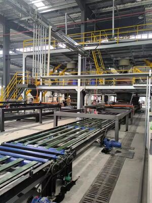 वोल्टेज 380v स्वचालित फर्नीचर XPS इन्सुलेशन टाइल बैकर बोर्ड उत्पादन लाइन