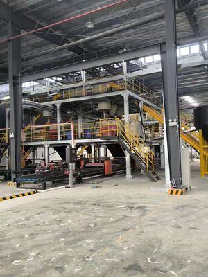 कच्चे माल की आर्द्रता 8-12% और आउटपुट उत्पाद चौड़ाई 600-2000 मिमी के साथ स्ट्रॉ बोर्ड मशीन इष्टतम संचालन तापमान 20-80 °C के लिए