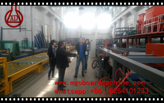 हाउस प्रीफैब मैग्नीशियम ऑक्साइड रूफ टाइल बनाने की मशीन / उत्पादन लाइन सीई प्रमाणपत्र