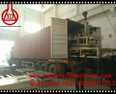 बड़ी क्षमता Mgo बोर्ड मशीन सीमेंट छत बनाने की बोर्ड उत्पादन