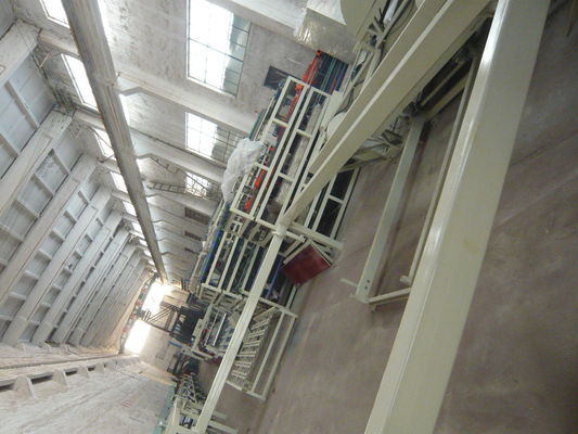 गैर-दहनशील सजावटी सामग्री के लिए सैंडविच पैनल बनाने की मशीन