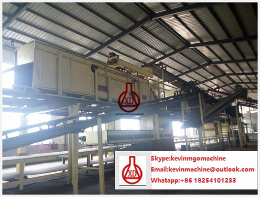 रूफिंग शीट्स मैन्युफैक्चरिंग मशीन, इको फ्रेंडली एमजीओ वॉल बोर्ड रोल बनाने का उपकरण