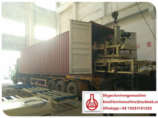 पूर्ण स्वचालित एमजीओ / एमजीसीएल / फाइबर सामग्री छत रोल बनाने की मशीन ऊर्जा की बचत