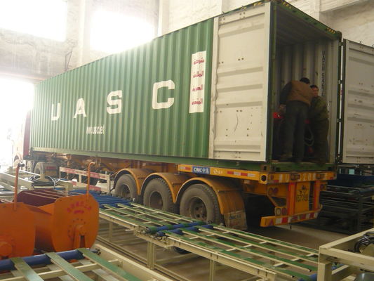 गर्मी प्रतिरोधी फाइबर सीमेंट बोर्ड उत्पादन लाइन, पीएलसी नियंत्रण प्रणाली के साथ