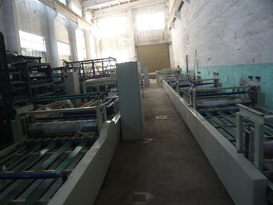 अर्ध-स्वचालित फाइबर ग्लास मैग्नीशियम ऑक्साइड शीट निर्माण सामग्री बनाने की मशीन बड़ी क्षमता 1500 शीट