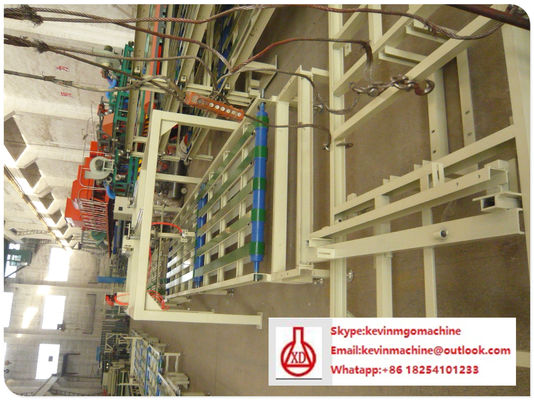 उच्च क्षमता की दीवार पैनल ग्लास फाइबर सीमेंट बोर्ड / एम जी ओ सैंडविच बोर्ड के लिए बनाने की मशीन