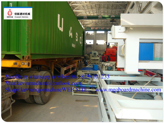 स्वचालित अग्निरोधक MgO बोर्ड उत्पादन लाइन वॉल पैनल विनिर्माण उपकरण