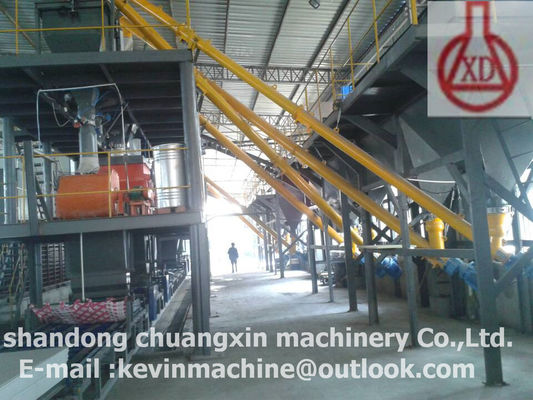 मैगनीशियम ऑक्साइड बोर्ड बनाने एम जी ओ बोर्ड उत्पादन लाइन 25 मीटर * 1.58m * 1.8m