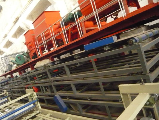 एम जी ओ fireproof सजावटी दीवार पैनल स्वत: EPS सैंडविच पैनल के लिए मशीन बनाने