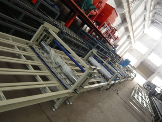 स्वचालित Fireproof मैगनीशियम ऑक्साइड बोर्ड बनाने मशीन उच्च उत्पादन क्षमता