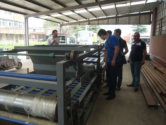 भवन निर्माण सामग्री के लिए स्वचालित एमजीओ बोर्ड उत्पादन लाइन उच्च शक्ति प्रदर्शन