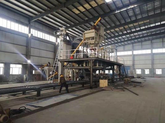 50 हर्ट्ज की आवृत्ति के साथ अर्ध स्वचालित एमजीओ बोर्ड वॉल पैनल मशीन