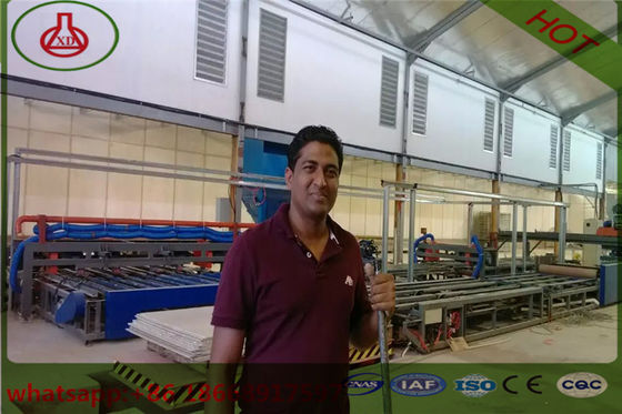 भौतिक गुण फाइबर सीमेंट बोर्ड मशीनरी अग्निरोधक जलरोधक