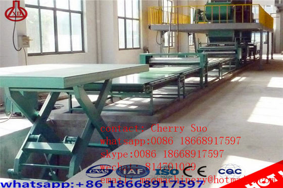 अग्निरोधक जलरोधी यौगिक 3d Eps सैंडविच पैनल मशीन, दीवार पैनल उपकरण