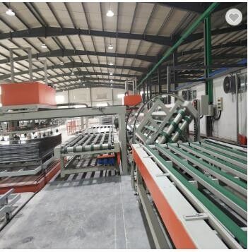 आंतरिक और बाहरी सजावट के लिए स्वचालित एमजीओ बोर्ड मशीन ड्राई वॉल बोर्ड